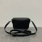 CELINE FOLCO CUIR TRIOMPHE 18 IN BLACK CALFSKIN
