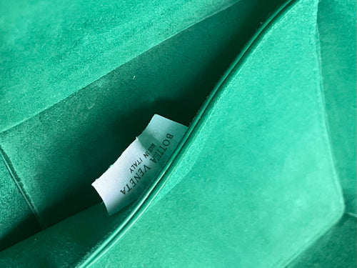 BOTTEGA VENETA ARCO TOTE 36 IN KAITOKE GREEN CALFSKIN