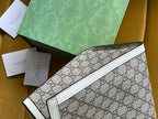 GUCCI PADLOCK LARGE 35 SHOULDER BAG BEIGE CANVAS AND WHITE CALFSKIN