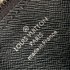 LOUIS VUITTON ANPHA WEARABLE WALLET 18 IN BLACK MONOGRAM ECLIPSE REVERSE CALFSKIN