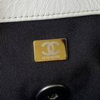 CHANEL MEDIUM 26 FLAP BAG IN WHITE LAMBSKIN