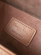 DIOR MEDIUM D-JOY BAG 26 IN DESSERT SAND CALFSKIN