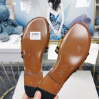 DIOR CD Mule Dway Slide 10mm Multi-motifs Style 32