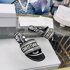 DIOR CD Mule Dway Slide 10mm Multi-motifs Style 30