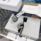 DIOR CD Mule Dway Heeled Slide 45mm Style 42