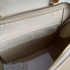 CELINE FISH BAG 24 BEIGE CREAM LEATHER
