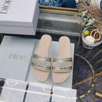 DIOR CD Mule Dway Slide 10mm Multi-motifs Style 22