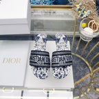 DIOR CD Mule Dway Slide 10mm Multi-motifs Style 15