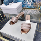 DIOR CD Mule Dway Heeled Slide 45mm Style 16