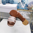 DIOR CD Mule Dway Heeled Slide 45mm Style 16