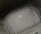 HERMES picotin lock 22 chocolate togo ghw