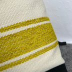 CELINE CABAS 44 PRINTED CANVAS WHITE YELLOW TOTE