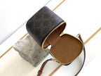 CELINE TRIOMPHE 9 CALFSKIN BLACK PATTERN BOX BAG