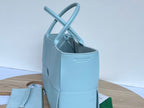 BOTTEGA VENETA ARCO TOTE 36 IN SKY BLUE CALFSKIN