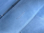 BOTTEGA VENETA SMALL ARCO TOTE 30 IN AEGEAN BLUE CALFSKIN