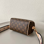 LOUIS VUITTON SPEEDY BANDOULIERE 25 BROWN MONOGRAM CANVAS