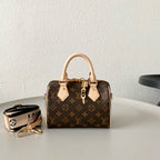 LOUIS VUITTON SPEEDY BANDOULIERE 25 BROWN MONOGRAM CANVAS