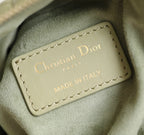 DIOR MINI CARO BAG 25 IN BEIGE LAMBSKIN