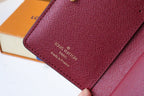 LOUIS VUITTON LV 25S LOU WALLET 11 IN FUCHSIA PINK MONOGRAM COATED CALFSKIN