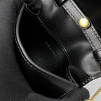 CELINE CUIR TRIPHOME 11 BLACK CALFSKIN