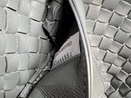 BOTTEGA VENETA MINI CABAT 20 IN ONYX BLACK LAMBSKIN