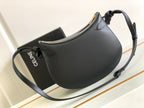 CELINE TRIOMPHE CLASSIC 25 BLACK CALFSKIN