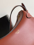 CELINE TRIOMPHE CLASSIC 25 CINNAMON BROWN CALFSKIN
