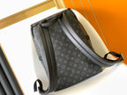 LOUIS VUITTON DISCOVERY PM BACKPACK 40 IN BLACK MONOGRAM ECLIPSE CANVAS AND CALFSKIN
