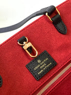 LOUIS VUITTON ONTHEGO GM 41 BLACK CREAM