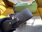 GUCCI OPHIDIA SMALL 23 BAG IN BEIGE AND EBONY SUPREME CANVAS