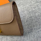 HERMES CLUTCH CONSTANCE 22 ASH BROWN CALFSKIN GOLD HARDWARE