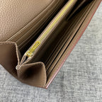 HERMES CLUTCH CONSTANCE 22 ASH BROWN CALFSKIN GOLD HARDWARE