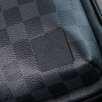LOUIS VUITTON AVENUE SLINGBAG 31 IN BLACK DAMIER GRAPHITE CANVAS