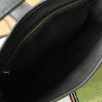 GUCCI HORSEBIT SHOULDER BAG 39 IN BLACK CALFSKIN GOLD HARDWARE