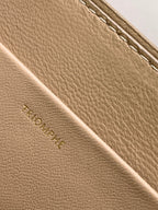 CELINE TRIOMPHE FRAME 23 BEIGE CREAM CALFSKIN