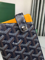 MONTMARTRE GM CASE 18 IN NAVY BLUE GOYARDINE CANVAS