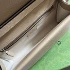 GUCCI DIONYSUS  25 SMALL RECTANGULAR BAG IN BEIGE CANVAS
