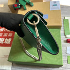 GUCCI DIONYSUS SMALL 25 BAG IN EMERALD GREEN CALFSKIN