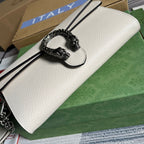 GUCCI DIONYSUS SMALL 25 BAG IN WHITE CALFSKIN