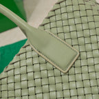 BOTTEGA VENETA Large Cabat 45cm Light Green Lambskin Ghw