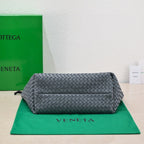 BOTTEGA VENETA Large Cabat 45cm Baby Blue Lambskin Ghw
