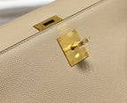 HERMES KELLY 28CM IN TRENCH EPSOM CALFSKIN GOLD HARDWARE