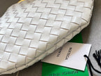 BOTTEGA VENETA SARDINE 33 WITH CHAIN IN WHITE LAMBSKIN