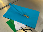 BOTTEGA VENETA SMALL ARCO TOTE 30 IN CERULEAN BLUE LAMBSKIN