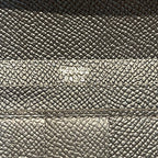 HERMES BEARN WALLET 17.5 BLACK EPSOM GOLD HARDWARE
