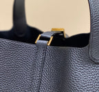 HERMES picotin lock 22 black togo ghw