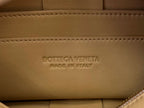 BOTTEGA VENETA BRICK CASSETTE 28 IN HARVEST GOLD CALFSKIN
