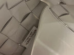 BOTTEGA VENETA MEDIUM 28 CASSETTE WHITE LAMBSKIN