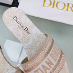 DIOR CD Mule Dway Slide 10mm Multi-motifs Style 82