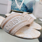 DIOR CD Mule Dway Slide 10mm Multi-motifs Style 82